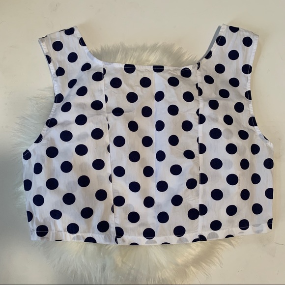 Urban Outfitters Polka Dot Crop Top NWOT - Picture 6 of 8